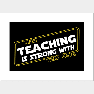 Strong Teacher Posters and Art